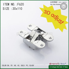 3D ADJUSTING CONCEAL HINGE FOR jewellery box hinges